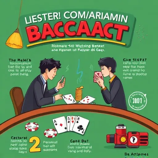 Strategi pertaruhan Banker dan Pemain di meja
